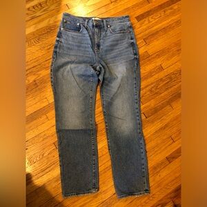 Madewell High Rise Slim Boy Jean. Size 29.